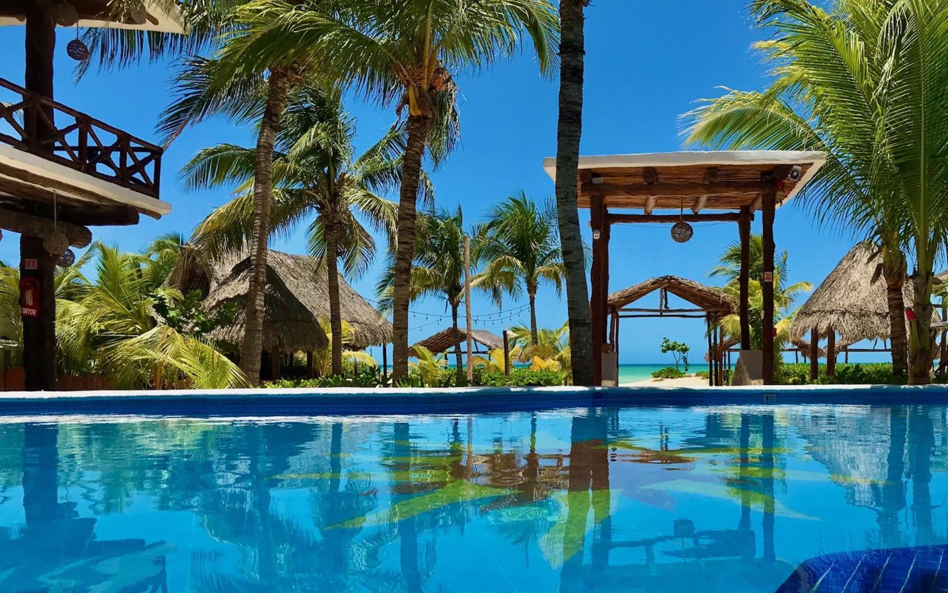Palapas Del Sol Hotel Isla Holbox Exterior photo
