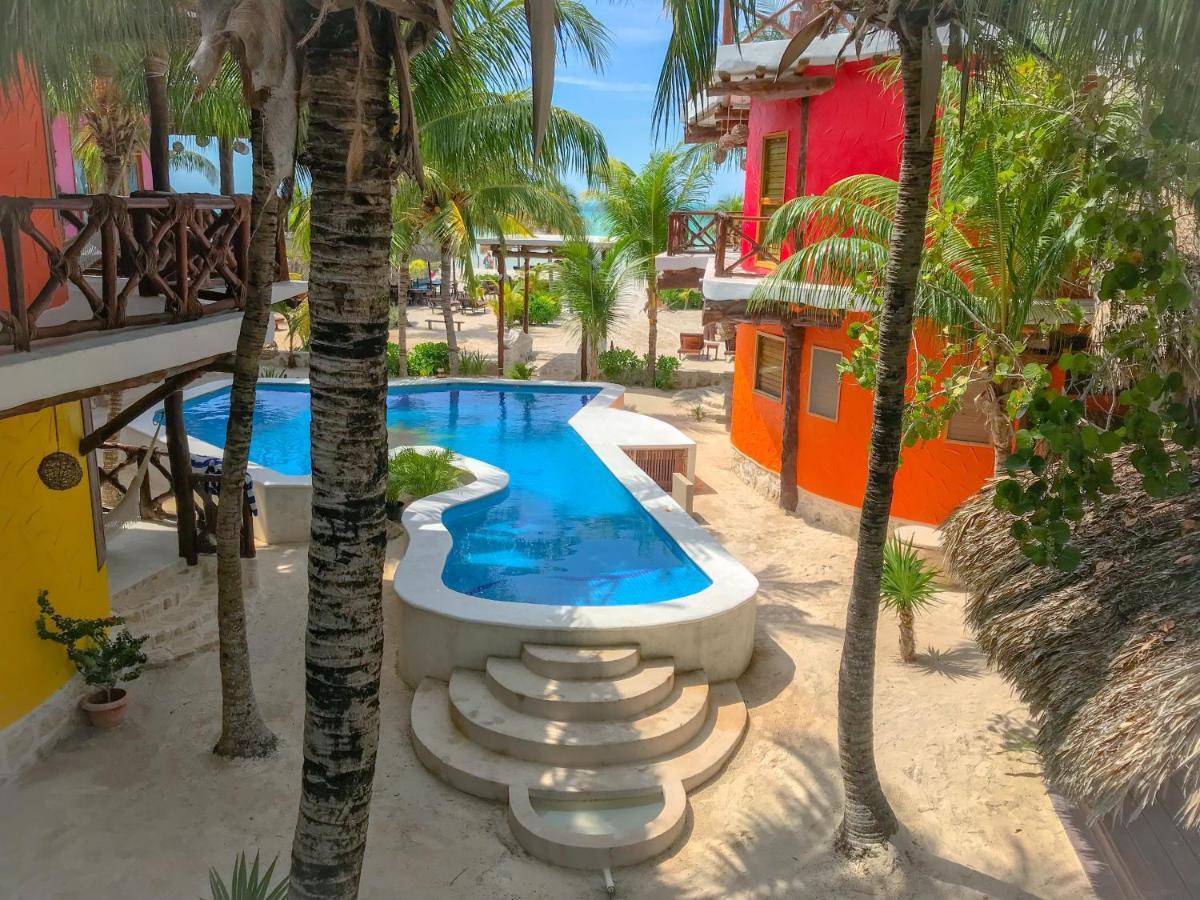 Palapas Del Sol Hotel Isla Holbox Exterior photo